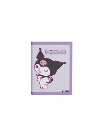 CUADERNO TAPA FLEXIBLE KUROMI x48 HOJAS