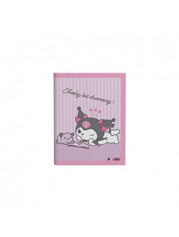 CUADERNO TAPA FLEXIBLE KUROMI x48 HOJAS