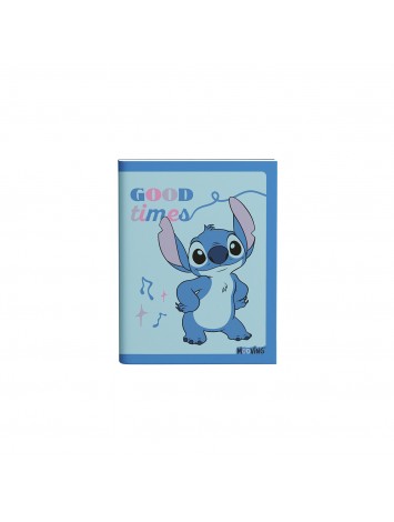 CUADERNO TAPA FLEXIBLE STITCH x48 HOJAS