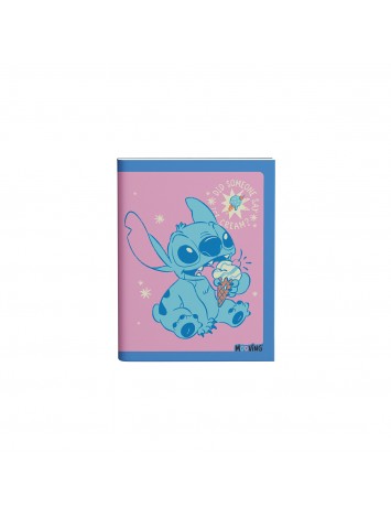 CUADERNO TAPA FLEXIBLE STITCH x48 HOJAS