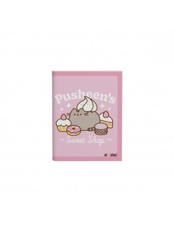 CUADERNO TAPA FLEXIBLE PUSHEEN x48 HOJAS