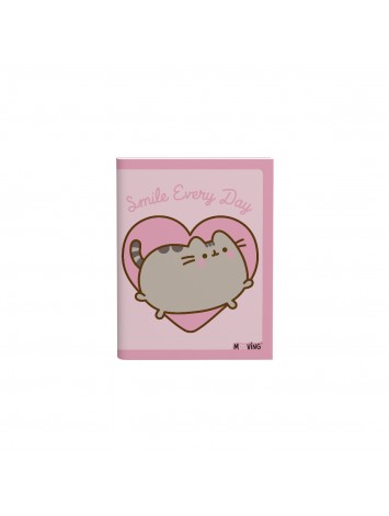 CUADERNO TAPA FLEXIBLE PUSHEEN x48 HOJAS