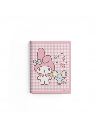 CUADERNO TAPA FLEXIBLE MY MELODY x48 HOJAS