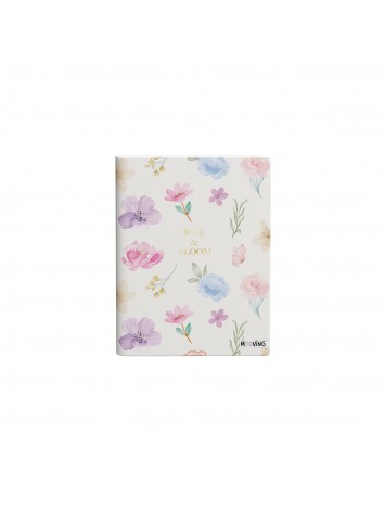 CUADERNO TAPA FLEXIBLE COSIDO GARDEN x48 HOJAS