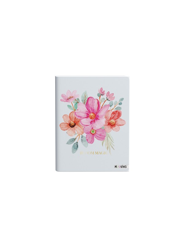 CUADERNO TAPA FLEXIBLE COSIDO GARDEN x48 HOJAS