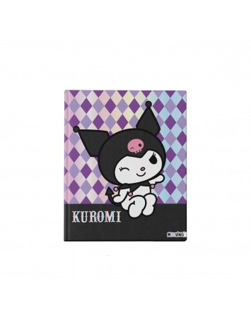 CUADERNO TAPA DURA 19x24 COSIDO KUROMI x48 HOJAS