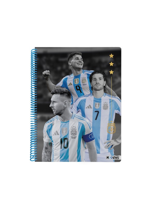 CUADERNO 29,7 UNIVERSITARIO AFA SELECCION  x80 HOJAS
