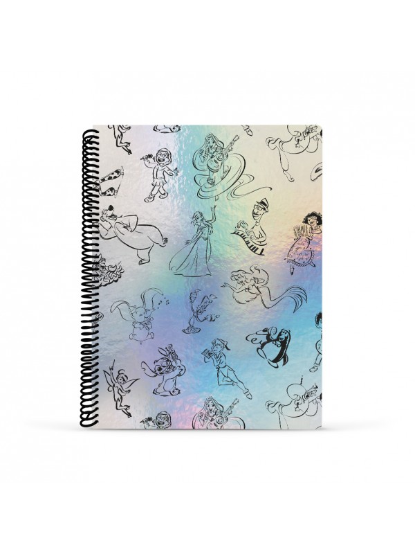 CUADERNO 29,7 UNIVERSITARIO DISNEY 100 AÑOS x 80 HOJAS