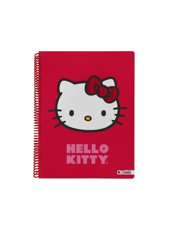 CUADERNO 29,7 UNIVERSITARIO HELLO KITTY x 80 HOJAS