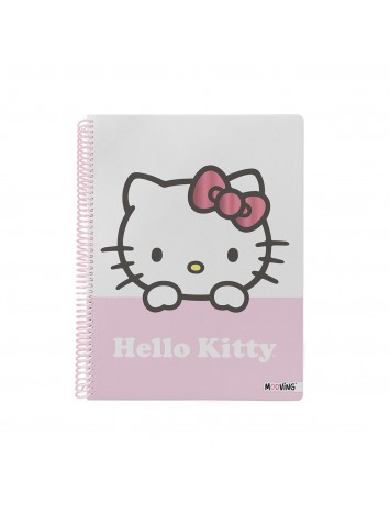 CUADERNO 29,7 UNIVERSITARIO HELLO KITTY x 80 HOJAS