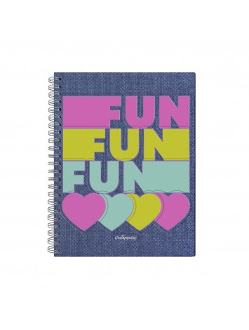 CUADERNO A4 TAPA DURA QUITAPESARES x96 HOJAS
