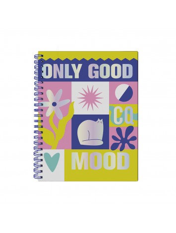 CUADERNO A4 TAPA DURA  COMO QUIERES x96 HOJAS