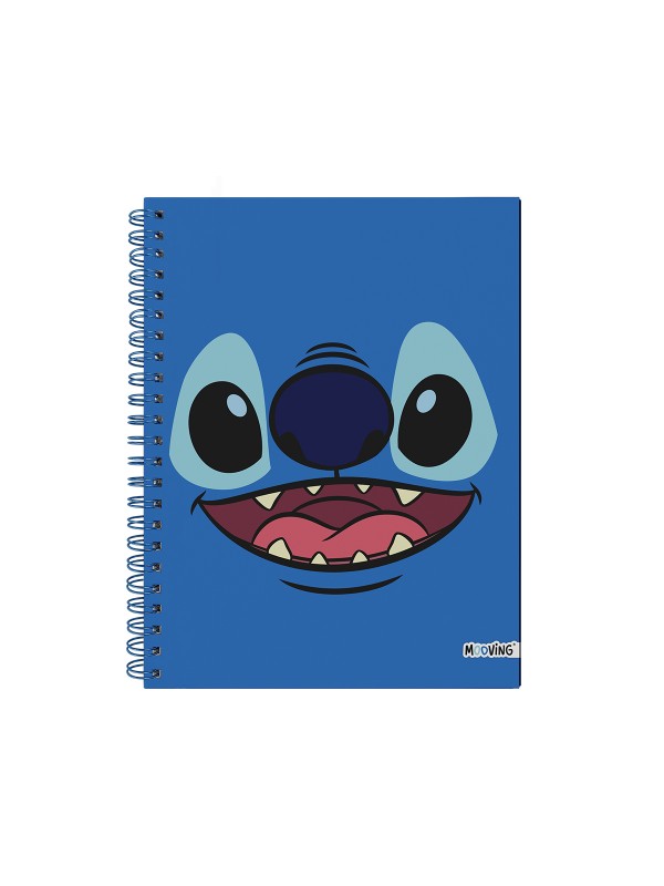 CUADERNO A4 TAPA DURA  STITCH x96 HOJAS