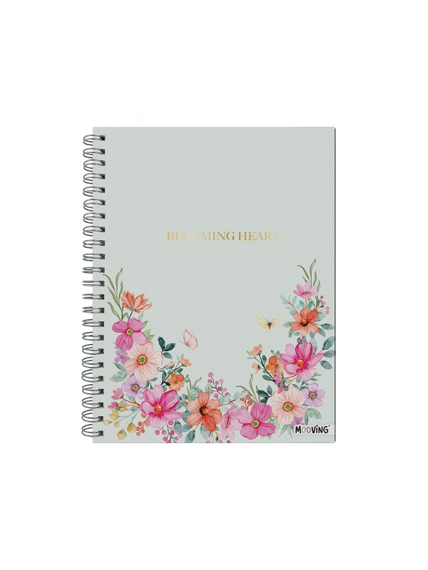 CUADERNO A4 TAPA DURA GARDEN x96 HOJAS