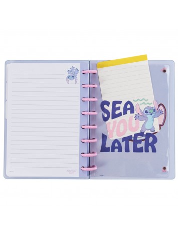 CUADERNO INTELIGENTE A DISCOS A5 STITCH