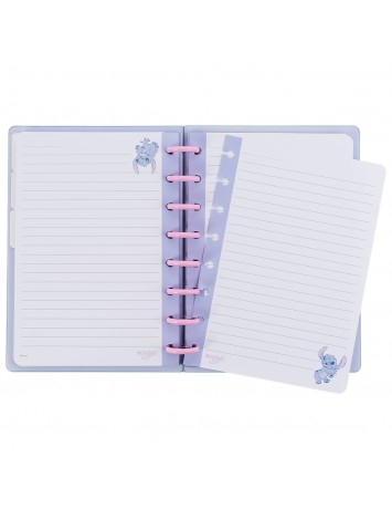 CUADERNO INTELIGENTE A DISCOS A5 STITCH