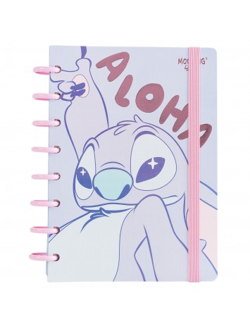 CUADERNO INTELIGENTE A DISCOS A5 STITCH