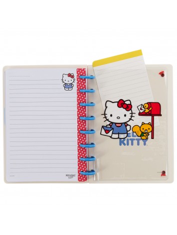 CUADERNO INTELIGENTE A DISCOS A5 HELLO KITTY