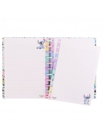 CUADERNO INTELIGENTE A DISCOS CARTA STITCH