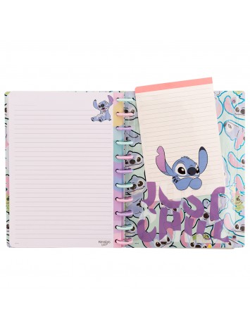 CUADERNO INTELIGENTE A DISCOS CARTA STITCH