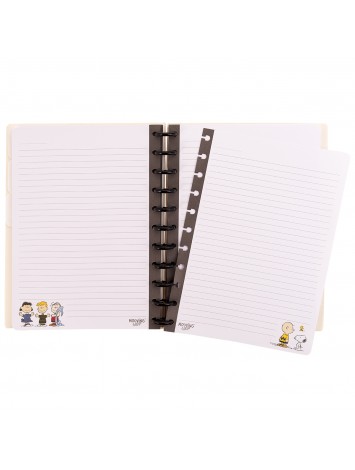 CUADERNO INTELIGENTE A DISCOS CARTA SNOOPY