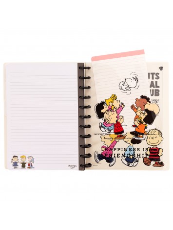 CUADERNO INTELIGENTE A DISCOS CARTA SNOOPY