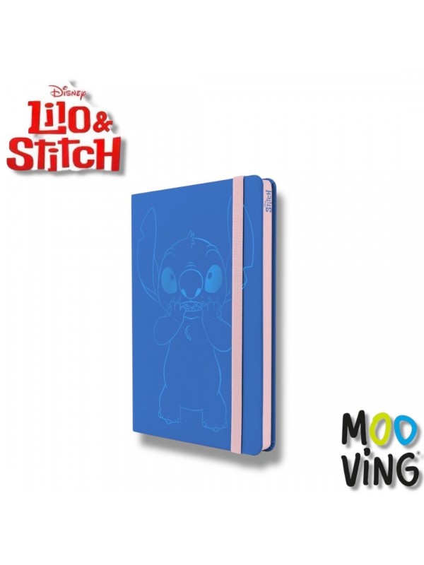 NOTES TAPA DURA A5 STITCH