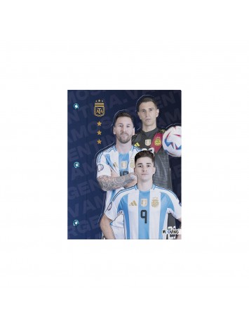 CARPETA CON CORDON N°3 AFA SELECCION