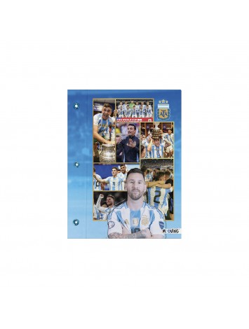 CARPETA CON CORDON N°3 AFA SELECCION