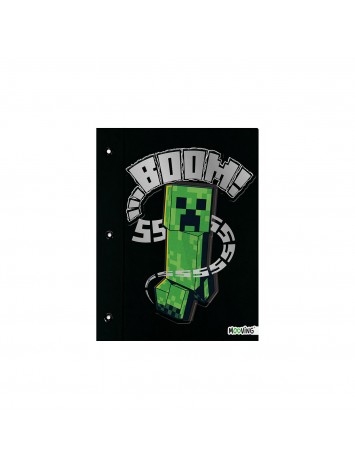 CARPETA CON CORDON N°3 MINECRAFT