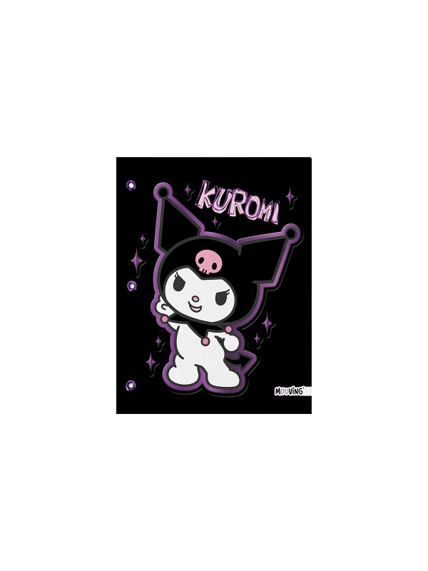 CARPETA CON CORDON N°3 KUROMI