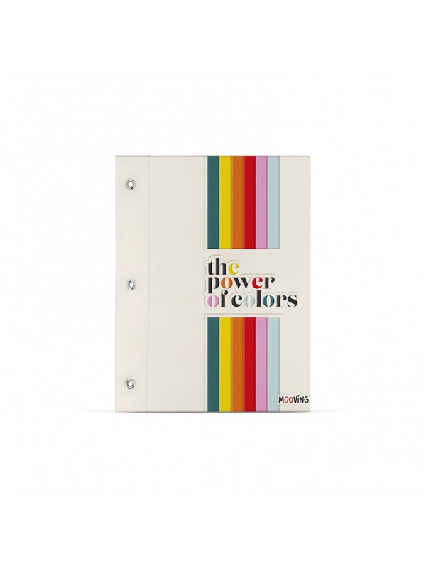 CARPETA CON CORDON N°3 RAINBOW
