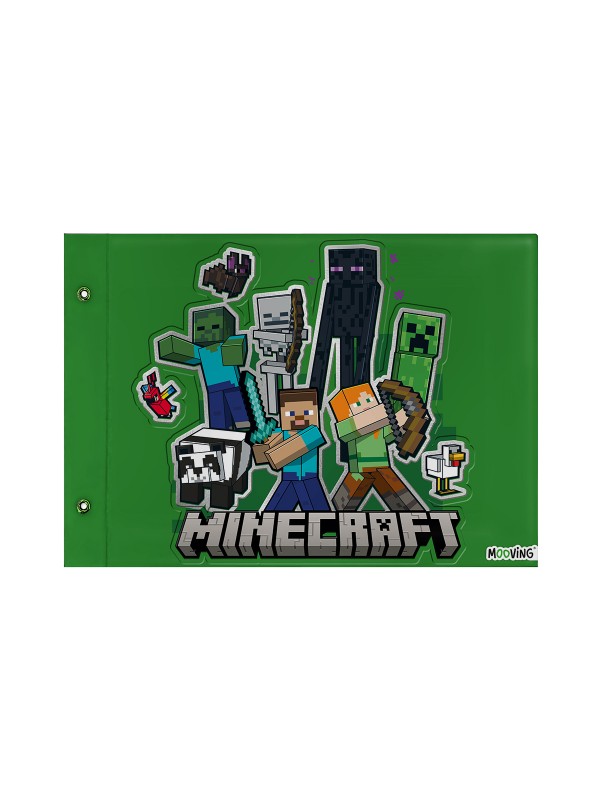 CARPETA CON CORDON N°5 MINECRAFT