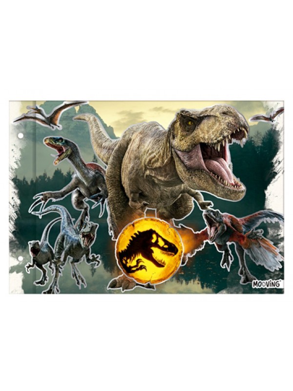 CARPETA CON CORDON N°5 JURASSIC WORLD