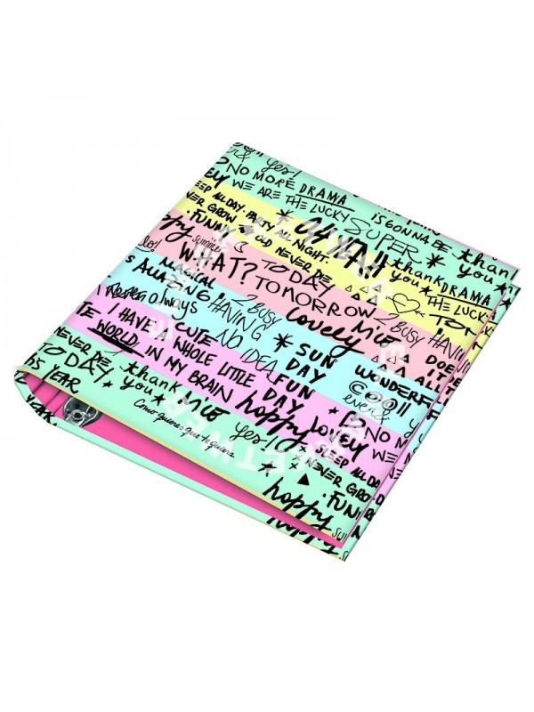 CARPETA ESCOLAR 3x40 COMO QUIERES QUE TE QUIERA