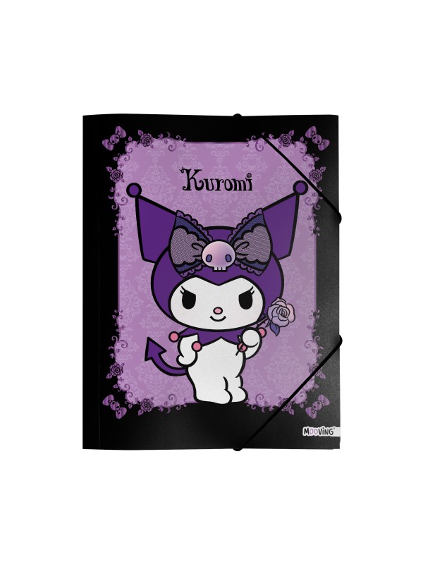 CARPETA OFICIO 3 SOLAPAS KUROMI