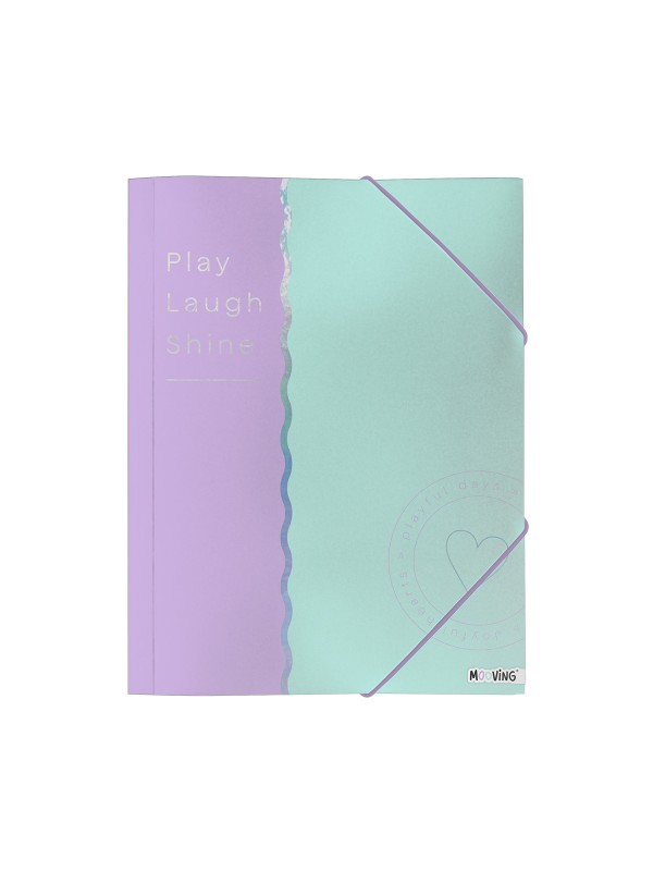 CARPETA OFICIO 3 SOLAPAS PASTEL BLOCK