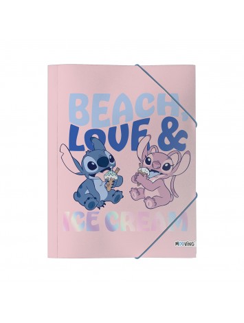 CARPETA OFICIO 3 SOLAPAS STITCH