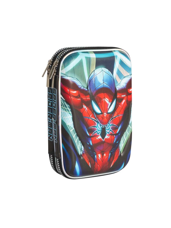 CARTUCHERA DOBLE EVA SPIDERMAN