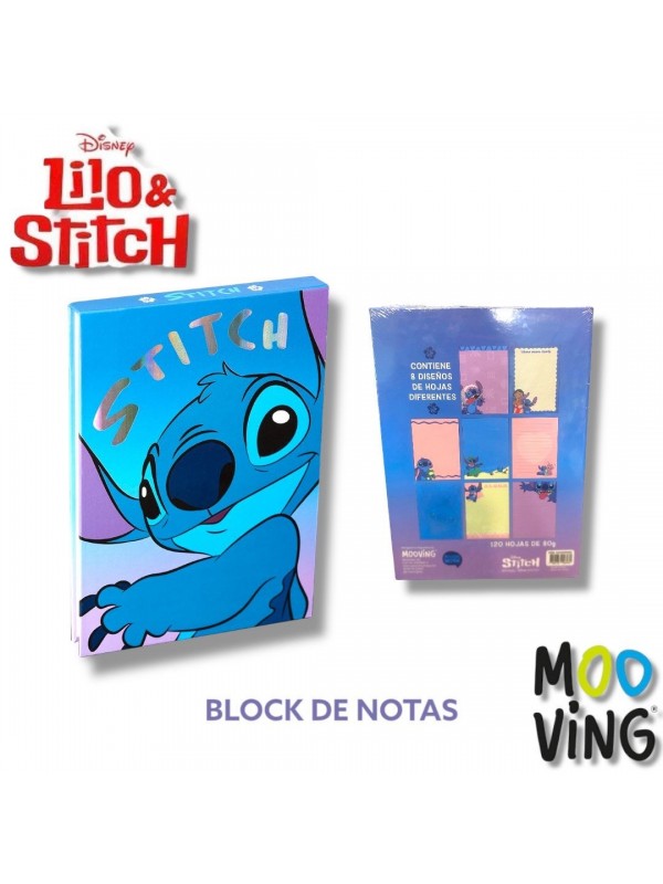 BLOCK NOTAS STITCH