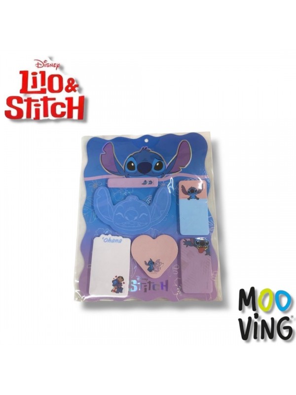 SET NOTAS ADHESIVAS STITCH