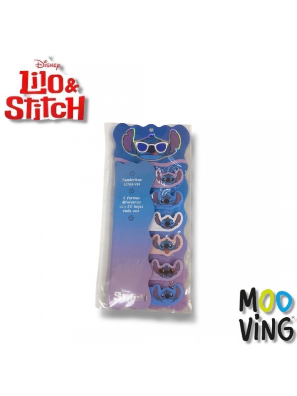 SET BANDERITAS STITCH
