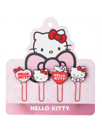 FUN PAPEL CLIPS x4 H. KITTY