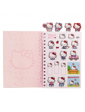 CUADERNO A5 CON SEPARADOR H.KITTY