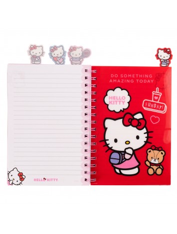 CUADERNO A5 CON SEPARADOR H.KITTY