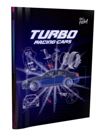 CUADERNO TAPA FLEXIBLE STREET RACING x48 HOJAS