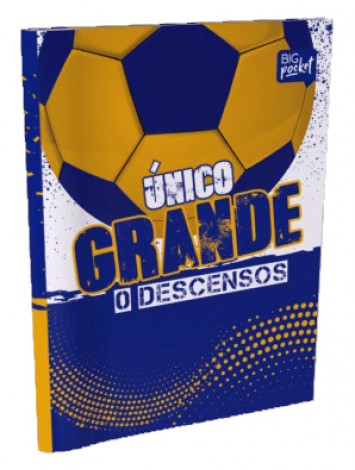 CUADERNO TAPA FLEXIBLE AZUL FUTBOL x48 HOJAS