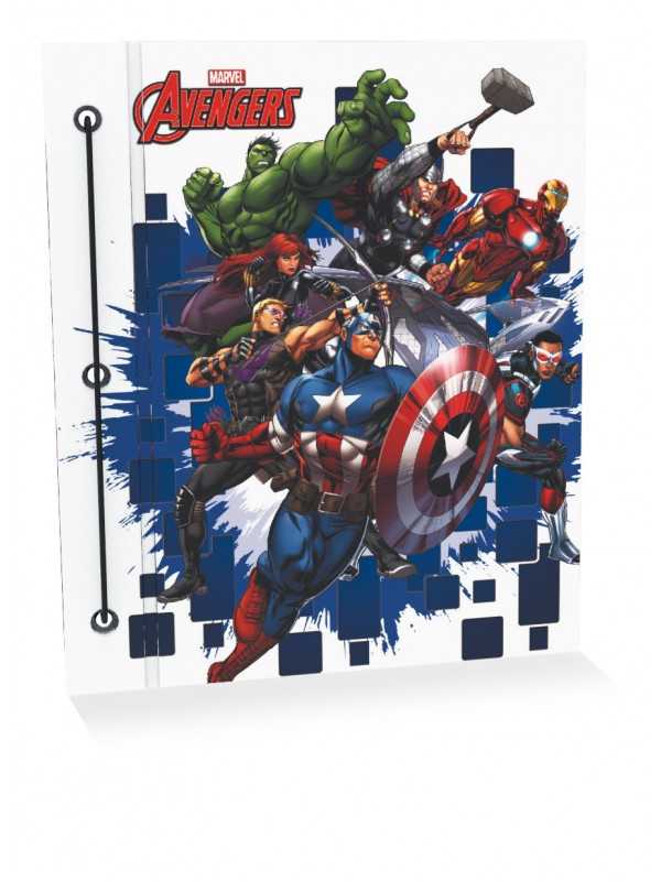 CARPETA CON CORDON N°3 AVENGERS