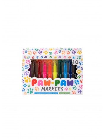 Marcadores Paw Paw Surtido x10 Kiruki