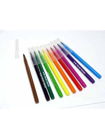 MARCADORES BRUSH x10 KIRUKI